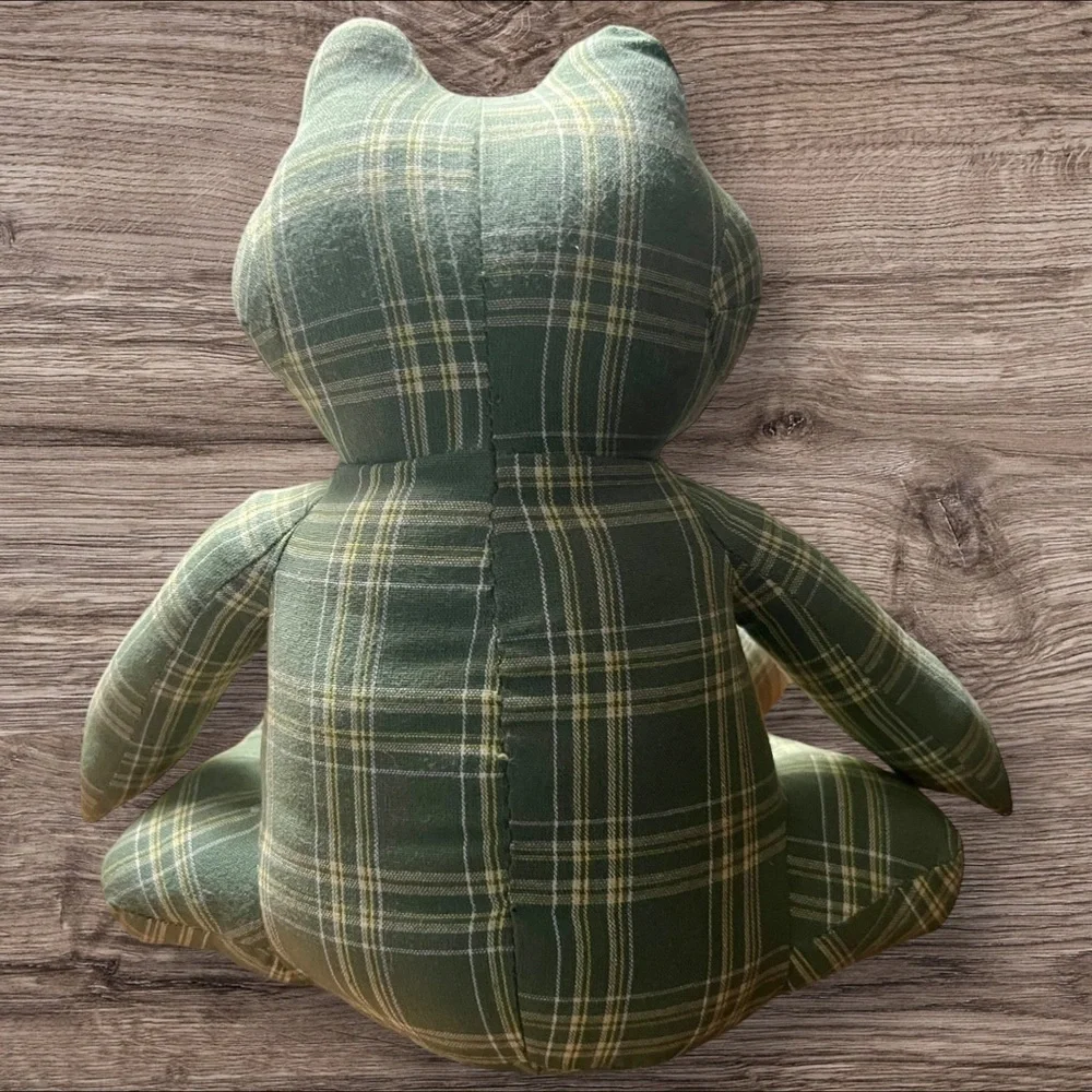 Pier 1 Imports Green Frog Plush